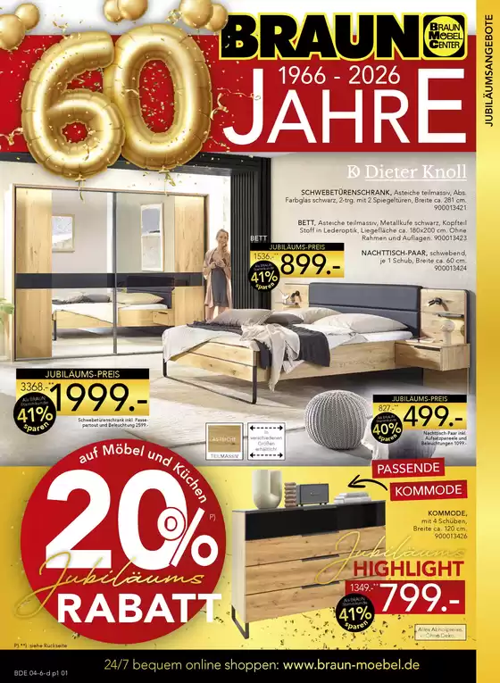 Möbel Braun Katalog | Dieter Knoll | 2026-04-14T00:00:00.000Z - 2026-05-02T00:00:00.000Z