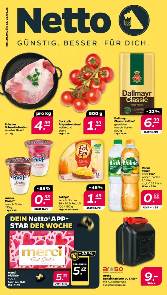 Netto Katalog | Top-Deals für alle Kunden | 2026-04-20T00:00:00.000Z - 2026-04-25T00:00:00.000Z