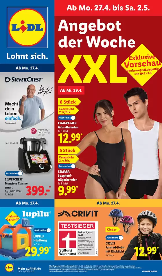 Lidl Katalog | 27.04.2026 02.05.2026 | 2026-04-27T00:00:00.000Z - 2026-05-02T00:00:00.000Z