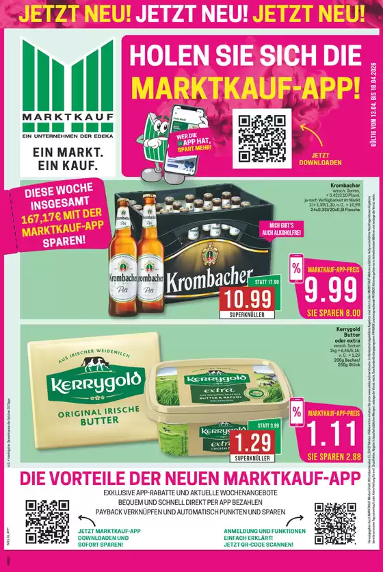 Marktkauf Katalog | Unsere besten Angebote für Sie | 2026-04-13T00:00:00.000Z - 2026-04-18T00:00:00.000Z