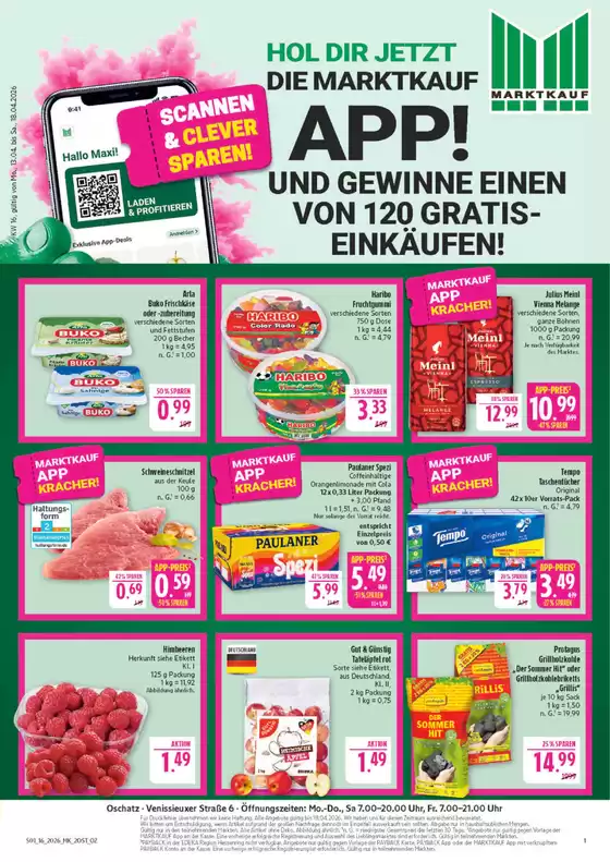 Marktkauf Katalog | Aktuelle Deals und Angebote | 2026-04-13T00:00:00.000Z - 2026-04-18T00:00:00.000Z