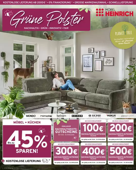 Möbel Heinrich Katalog in Pirk | Jetzt sparen mit unseren Deals | 2026-04-15T00:00:00.000Z - 2026-05-20T00:00:00.000Z