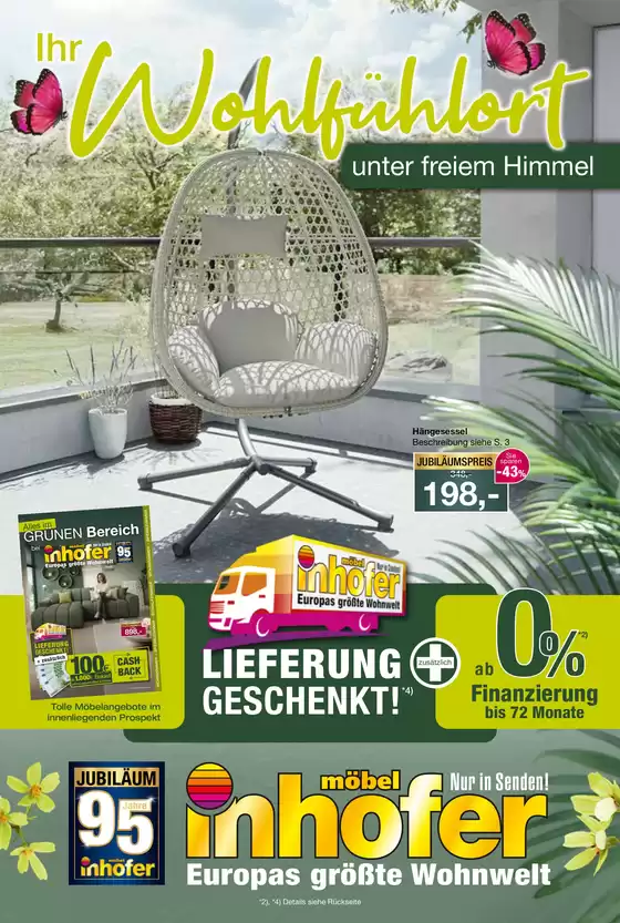 Möbel Inhofer Katalog in Gießen | IHR WOHLFÜHLORT UNTER FREIEM HIMMEL | 2026-04-15T00:00:00.000Z - 2026-05-02T00:00:00.000Z