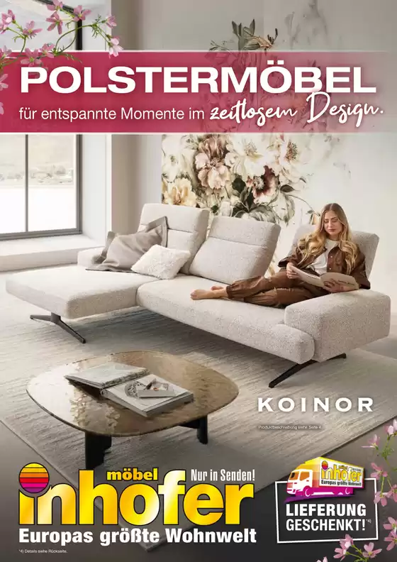 Möbel Inhofer Katalog in Gießen | POLSTERMÖBEL | 2026-04-16T00:00:00.000Z - 2026-05-02T00:00:00.000Z