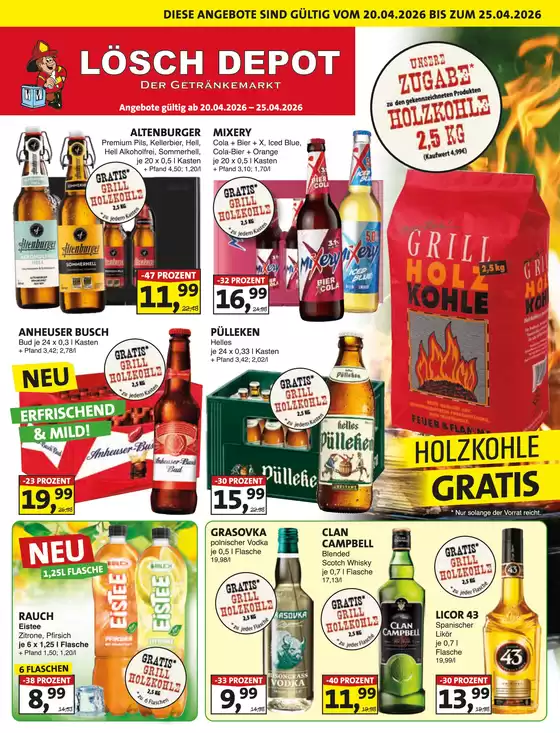 Löschdepot Katalog in Hude (Oldb) | Löschdepot Angebote | 2026-04-20T00:00:00.000Z - 2026-04-25T00:00:00.000Z