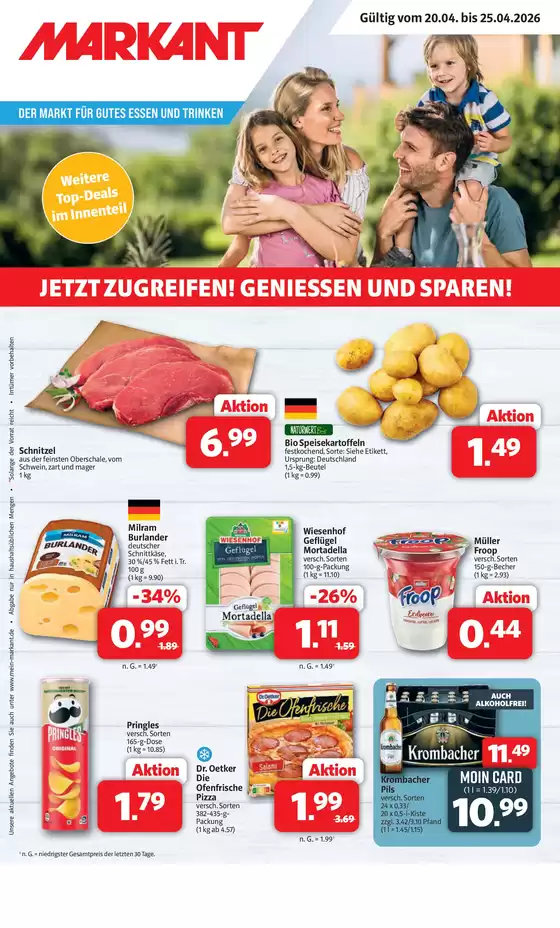 Markant Markt Katalog in Hude (Oldb) | Exklusive Schnäppchen | 2026-04-20T00:00:00.000Z - 2026-04-25T00:00:00.000Z