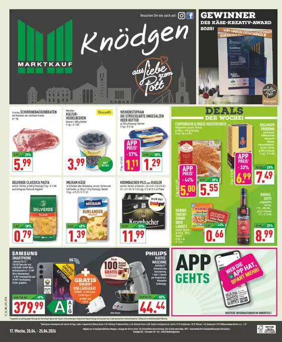 Marktkauf Katalog | Aktuelle Schnäppchen und Angebote | 2026-04-20T00:00:00.000Z - 2026-04-25T00:00:00.000Z