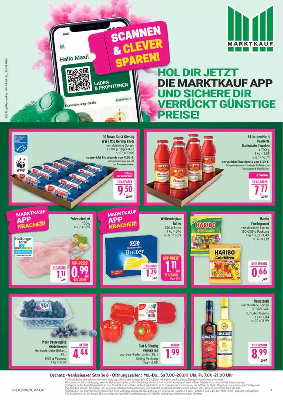 Marktkauf Katalog | Angebote für Schnäppchenjäger | 2026-04-20T00:00:00.000Z - 2026-04-25T00:00:00.000Z