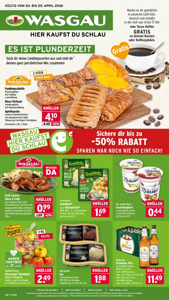 Wasgau Katalog in Hude (Oldb) | Wasgau flugblatt | 2026-04-20T00:00:00.000Z - 2026-04-25T00:00:00.000Z