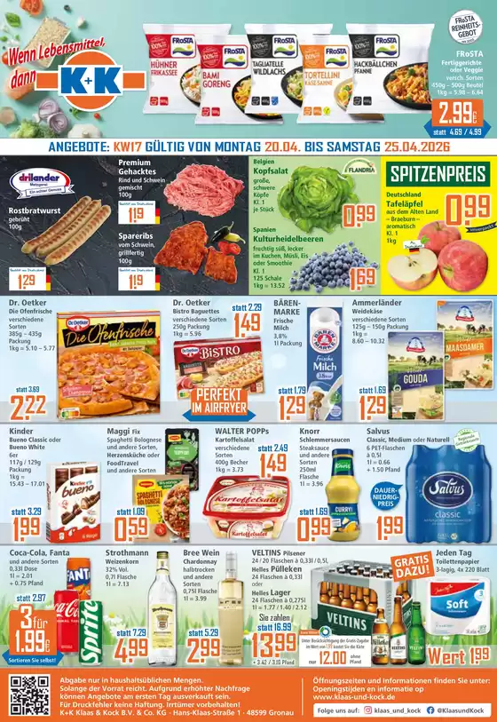 Klaas & Kock Katalog in Hude (Oldb) | Klaas Kock flugblatt | 2026-04-20T00:00:00.000Z - 2026-04-25T00:00:00.000Z