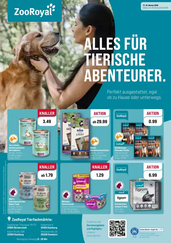 ZooRoyal Katalog in Potsdam | ZooRoyal Werbeprospekt 17 18 | 2026-04-20T00:00:00.000Z - 2026-05-02T00:00:00.000Z