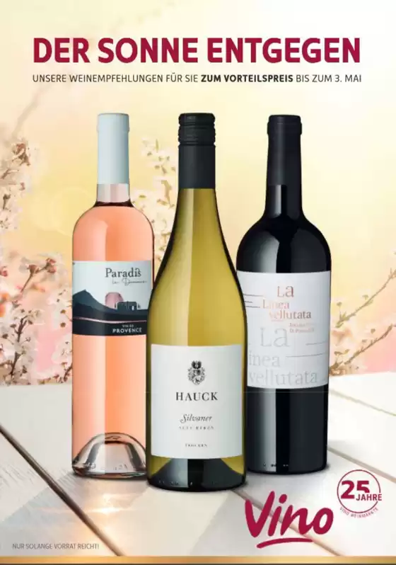 Vino Weinmarkt Katalog in Barnstorf (Flecken) | Der Sonne Entgegen  | 2026-04-20T00:00:00.000Z - 2026-05-03T00:00:00.000Z