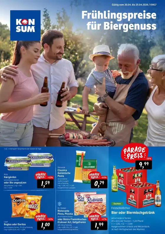 KONSUM Katalog in Düsseldorf | KONSUM DRESDEN Angebote der Woche KW17 2026 | 2026-04-20T00:00:00.000Z - 2026-04-25T00:00:00.000Z
