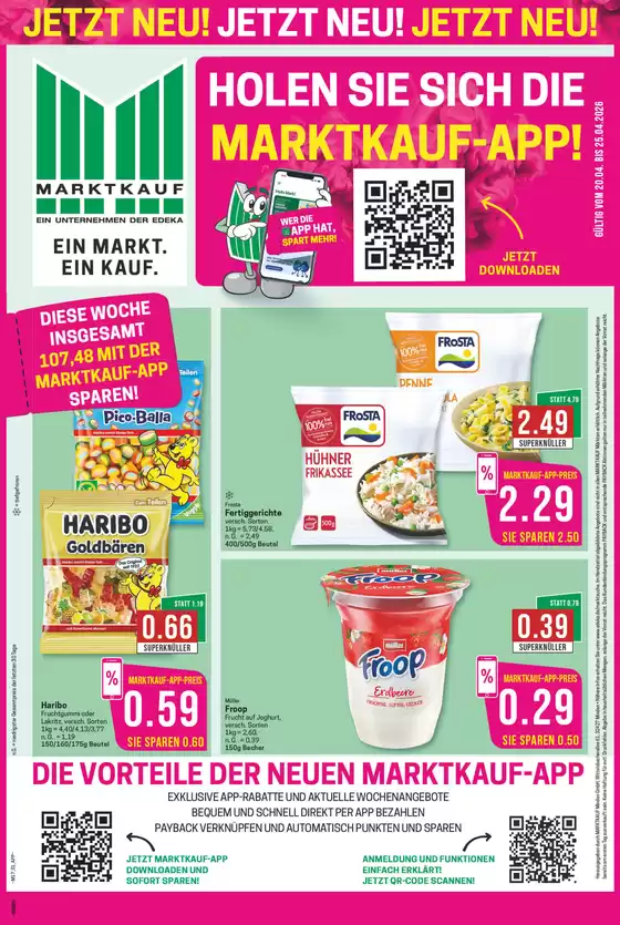 Marktkauf Katalog in Düsseldorf | Unsere besten Deals für Sie | 2026-04-20T00:00:00.000Z - 2026-04-25T00:00:00.000Z