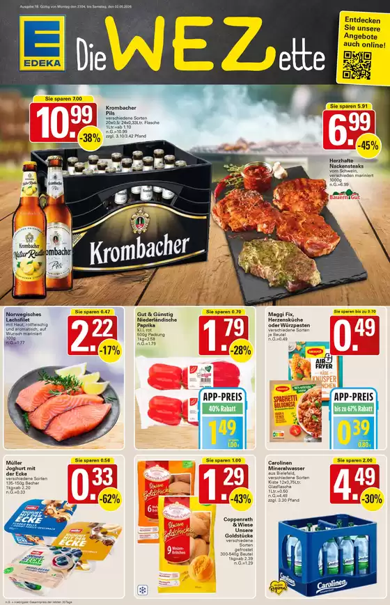 wez Katalog in Kaltenkirchen | Aktuelle Schnäppchen und Angebote | 2026-04-27T00:00:00.000Z - 2026-05-02T00:00:00.000Z