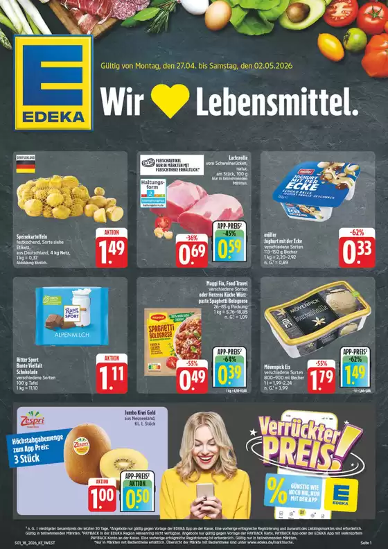 EDEKA Katalog in Frankfurt (Oder) | Angebote | 2026-04-27T00:00:00.000Z - 2026-05-02T00:00:00.000Z