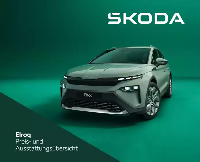 Škoda Katalog in Altentreptow | Der Škoda Elroq Robust kompakt elektrisierend | 2026-04-24T00:00:00.000Z - 2027-04-24T00:00:00.000Z