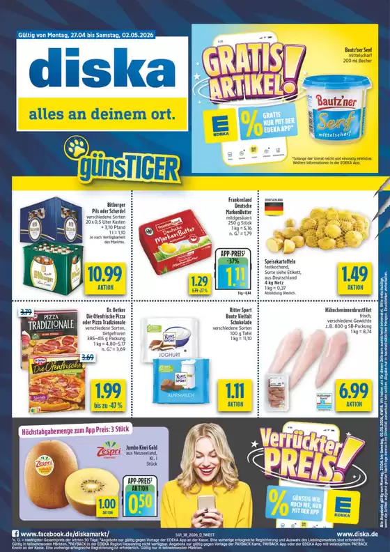 diska Katalog in Panketal | Diska flugblatt | 2026-04-27T00:00:00.000Z - 2026-05-02T00:00:00.000Z