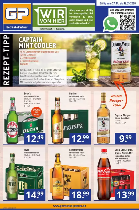 GetränkePartner Katalog | Sonderangebote für Sie | 2026-04-27T00:00:00.000Z - 2026-05-02T00:00:00.000Z