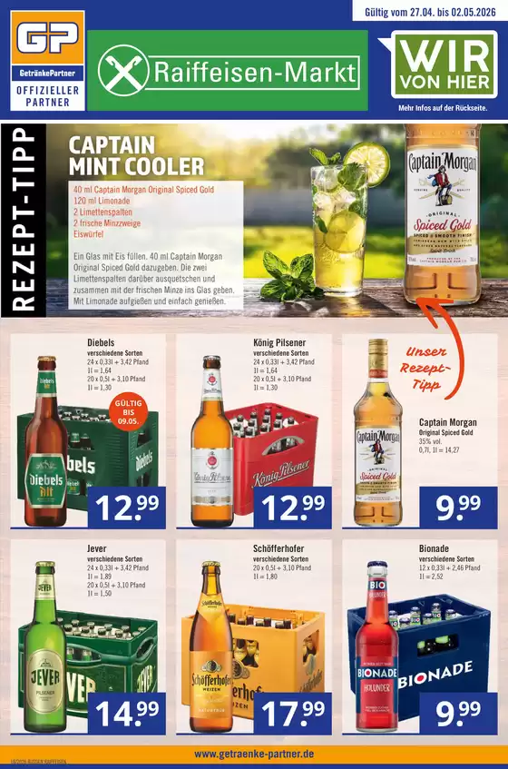 GetränkePartner Katalog in Dessau-Roßlau | Top-Deals für alle Kunden | 2026-04-27T00:00:00.000Z - 2026-05-09T00:00:00.000Z