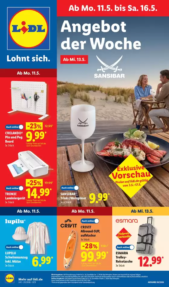 Lidl Katalog | 11.05.2026 16.05.2026 | 2026-05-11T00:00:00.000Z - 2026-05-16T00:00:00.000Z
