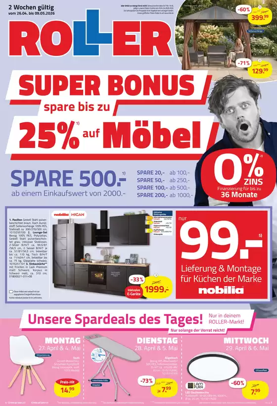 ROLLER Katalog in Landau an der Isar | Unser wöchentliches Prospekt | 2026-04-27T00:00:00.000Z - 2026-05-09T00:00:00.000Z