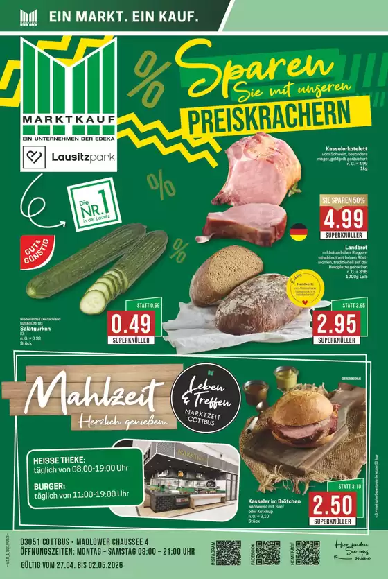 Marktkauf Katalog | Tolles Angebot für alle Kunden | 2026-04-27T00:00:00.000Z - 2026-05-02T00:00:00.000Z
