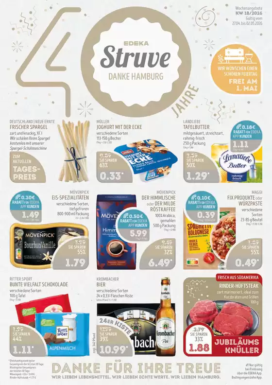 Edeka Struve Katalog | Hz kw 18 2026 endversion schlemmer | 2026-04-27T00:00:00.000Z - 2026-05-02T00:00:00.000Z