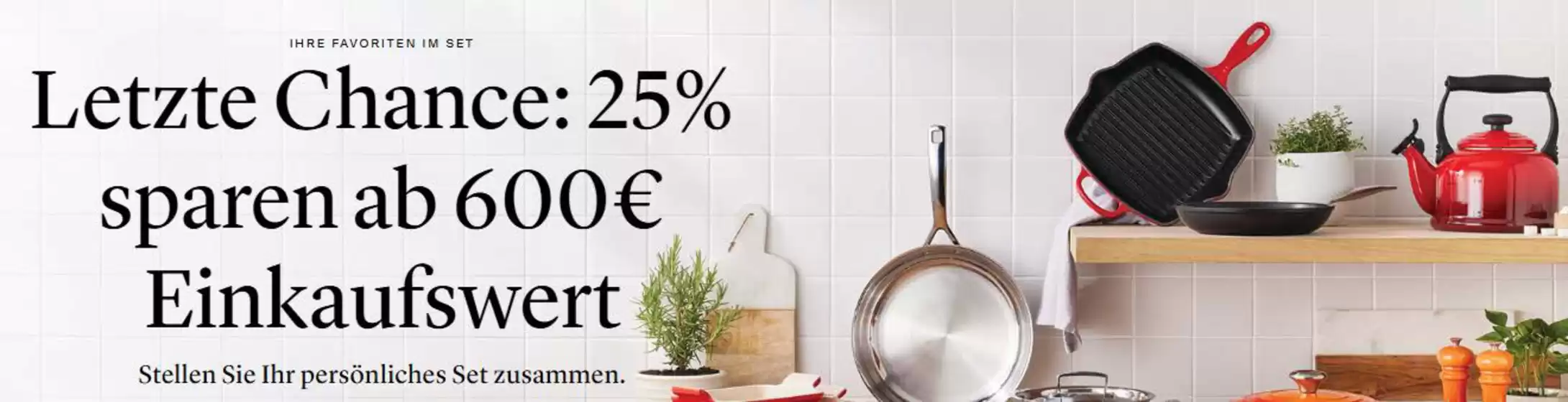 Le Creuset Katalog in Wedel | Letzte Chance : 25% Sparen 600€ Einkaufdwert | 2026-04-29T00:00:00.000Z - 2026-05-25T00:00:00.000Z