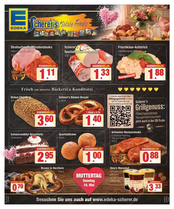 Edeka Scherer Katalog in Quickborn (Pinneberg) | Flugblatt KW19 2026 | 2026-04-29T00:00:00.000Z - 2026-05-10T00:00:00.000Z