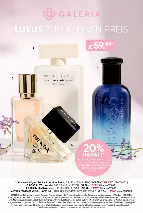 Galeria Karstadt Kaufhof Katalog | Galeria Karstadt Kaufhof Angebote | 2026-04-29T00:00:00.000Z - 2026-05-10T00:00:00.000Z