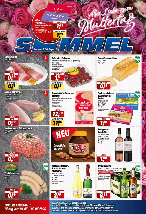 Simmel Katalog in Quickborn (Pinneberg) | Neue Angebote zum Entdecken | 2026-05-04T00:00:00.000Z - 2026-05-09T00:00:00.000Z