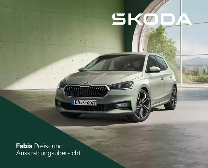 Škoda Katalog in Wernau (Neckar) | Der Škoda Fabia Ihr perfekter Begleiter | 2026-04-29T00:00:00.000Z - 2027-04-29T00:00:00.000Z