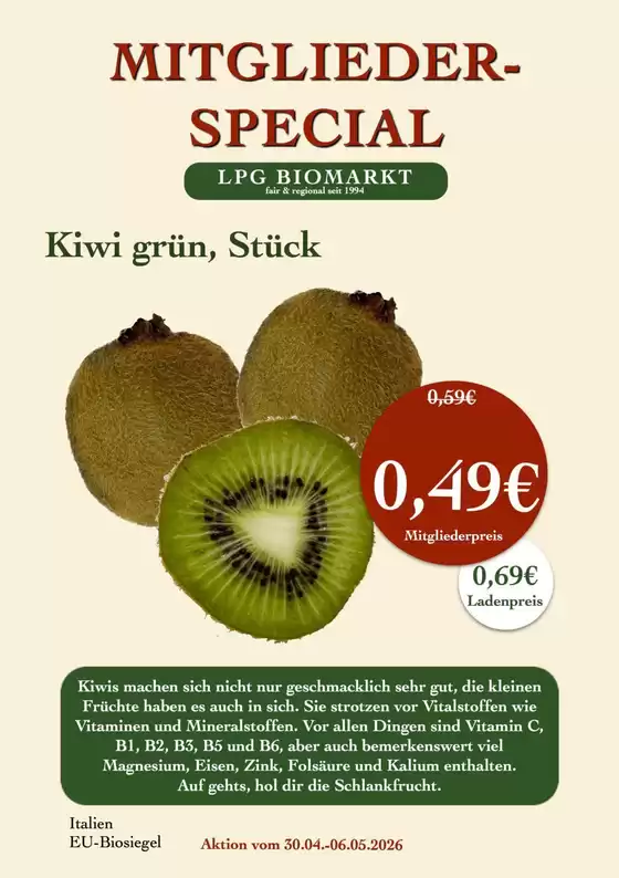 LPG Biomarkt Katalog | Mitgliederspecial | 2026-04-30T00:00:00.000Z - 2026-05-06T00:00:00.000Z