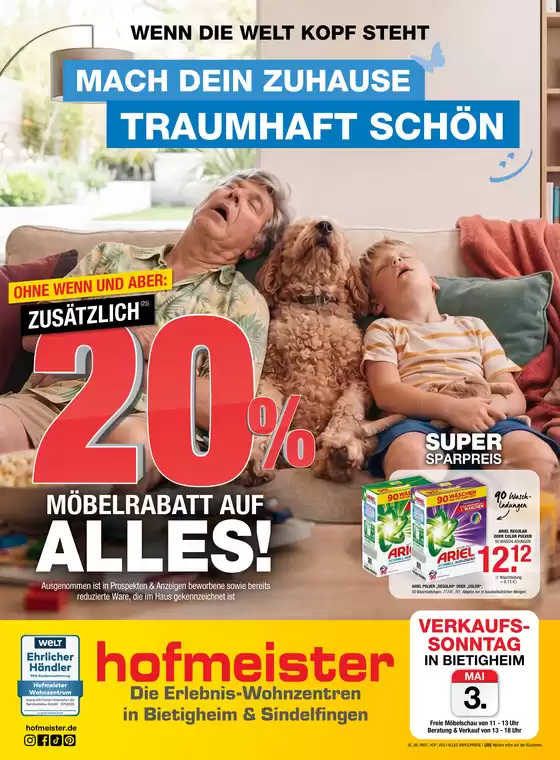 Hofmeister Katalog | Prospekt-Highlights | 2026-05-03T00:00:00.000Z - 2026-05-03T00:00:00.000Z