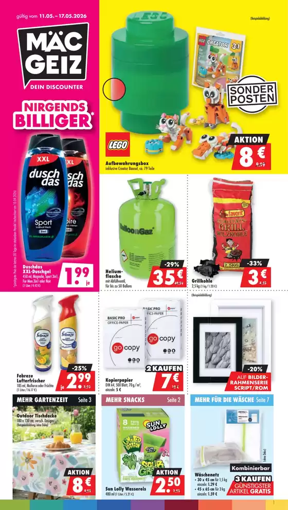 Mäc Geiz Katalog in Dischingen | Top-Angebote für alle Schnäppchenjäger | 2026-05-11T00:00:00.000Z - 2026-05-17T00:00:00.000Z