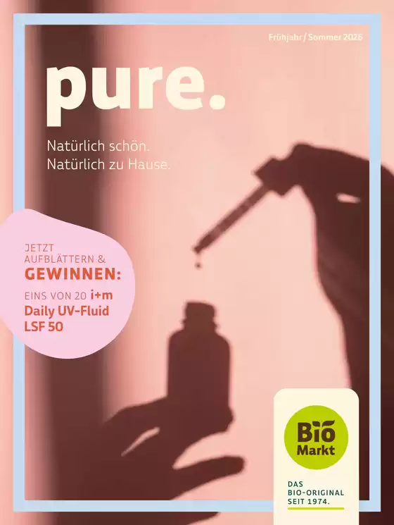 BioMarkt Katalog | Natürlich schön. Natürlich zu Hause | 2026-04-30T00:00:00.000Z - 2026-08-31T00:00:00.000Z