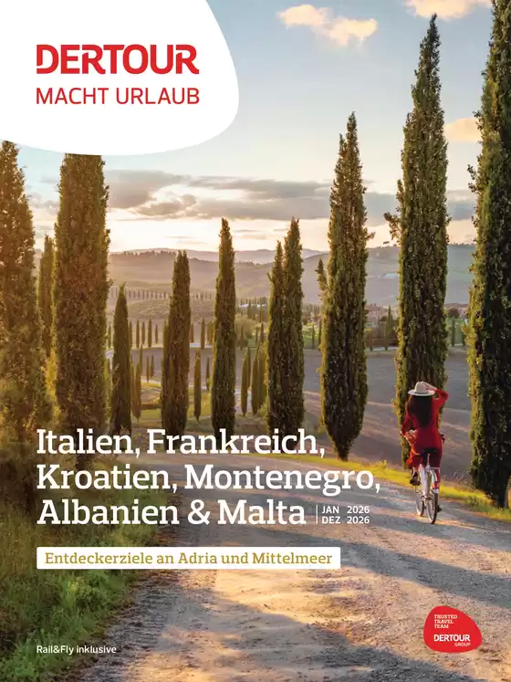 DER Katalog in Mindelheim | Entdeckerziele an Adria und Mittelmeer | 2026-04-30T00:00:00.000Z - 2026-12-31T00:00:00.000Z