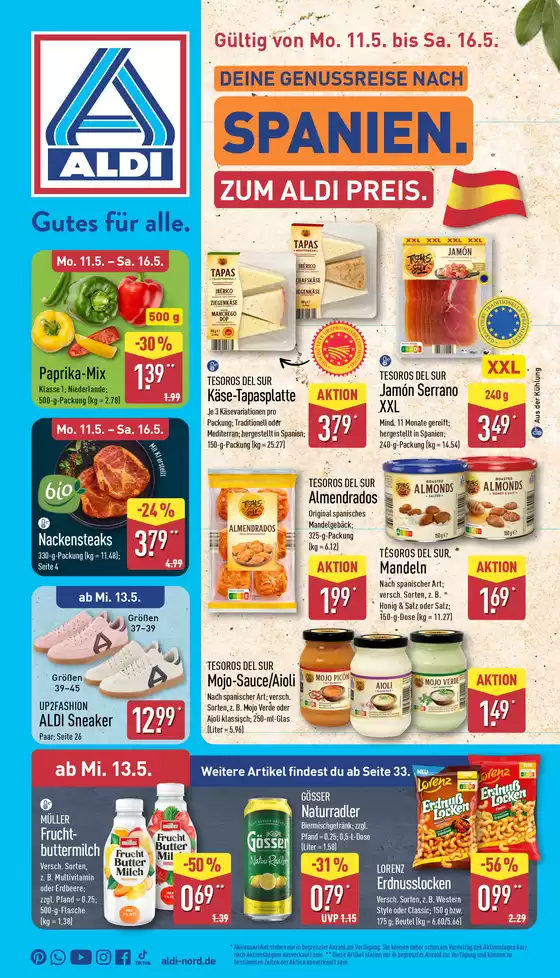 Aldi Nord Katalog | Unsere besten Angebote für Sie | 2026-05-11T00:00:00.000Z - 2026-05-16T00:00:00.000Z