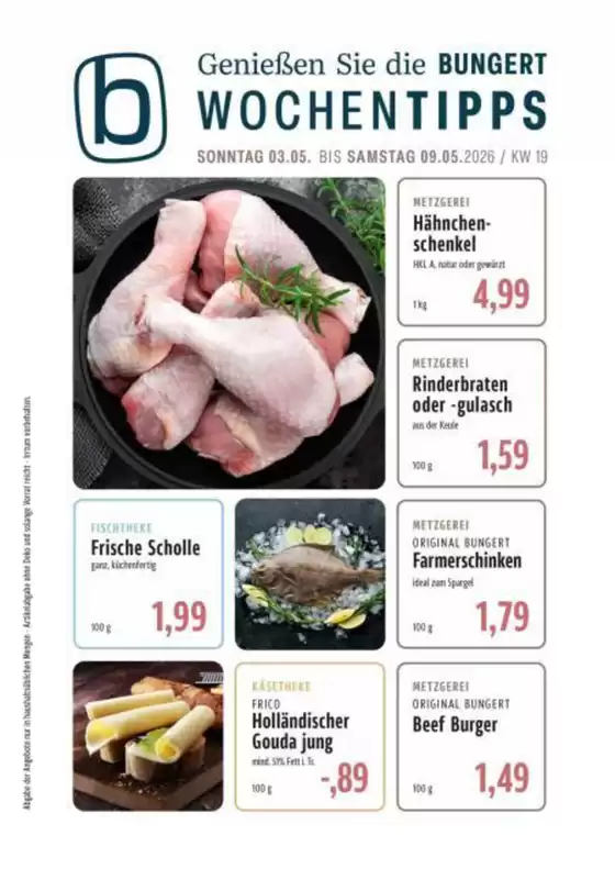 BUNGERT Katalog in Leinburg | BUNGERT flugblatt | 2026-05-03T00:00:00.000Z - 2026-05-09T00:00:00.000Z