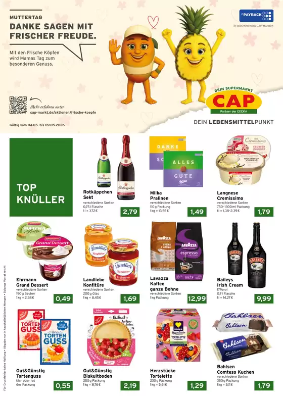 CAP Markt Katalog in Leinburg | Top-Angebote für Sparfüchse | 2026-05-04T00:00:00.000Z - 2026-05-09T00:00:00.000Z