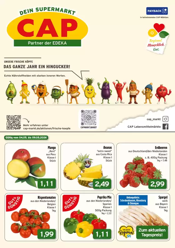 CAP Markt Katalog in Leinburg | Exklusive Deals und Schnäppchen | 2026-05-04T00:00:00.000Z - 2026-05-09T00:00:00.000Z