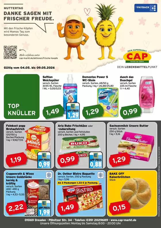 CAP Markt Katalog | Top-Angebote für alle Schnäppchenjäger | 2026-05-04T00:00:00.000Z - 2026-05-09T00:00:00.000Z