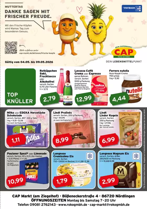 CAP Markt Katalog | Unsere besten Deals für Sie | 2026-05-04T00:00:00.000Z - 2026-05-09T00:00:00.000Z