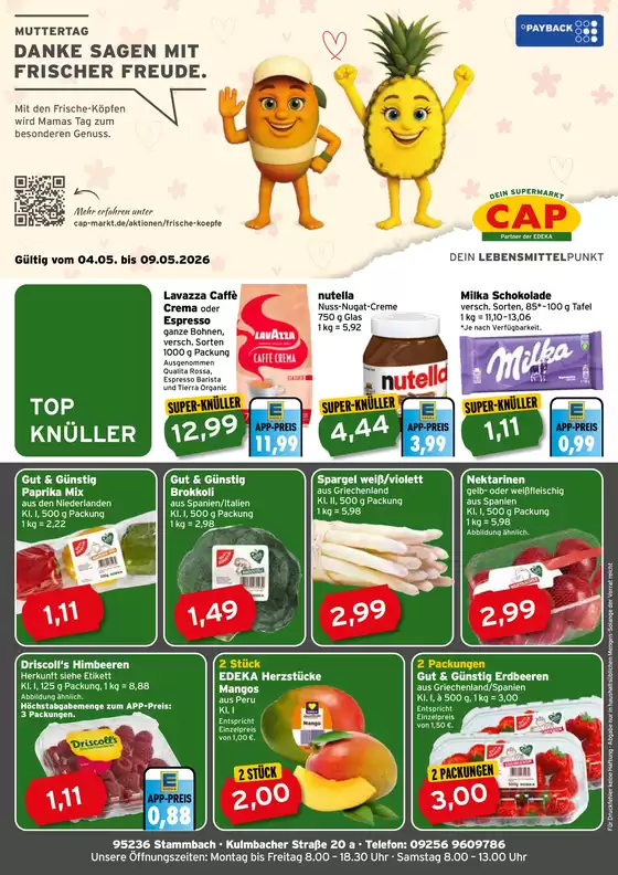 CAP Markt Katalog in Framersheim | Neue Angebote zum Entdecken | 2026-05-04T00:00:00.000Z - 2026-05-09T00:00:00.000Z