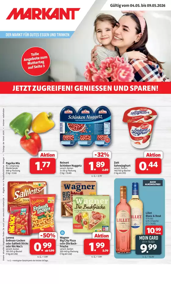 Markant Markt Katalog | Top-Angebote für alle Schnäppchenjäger | 2026-05-04T00:00:00.000Z - 2026-05-09T00:00:00.000Z