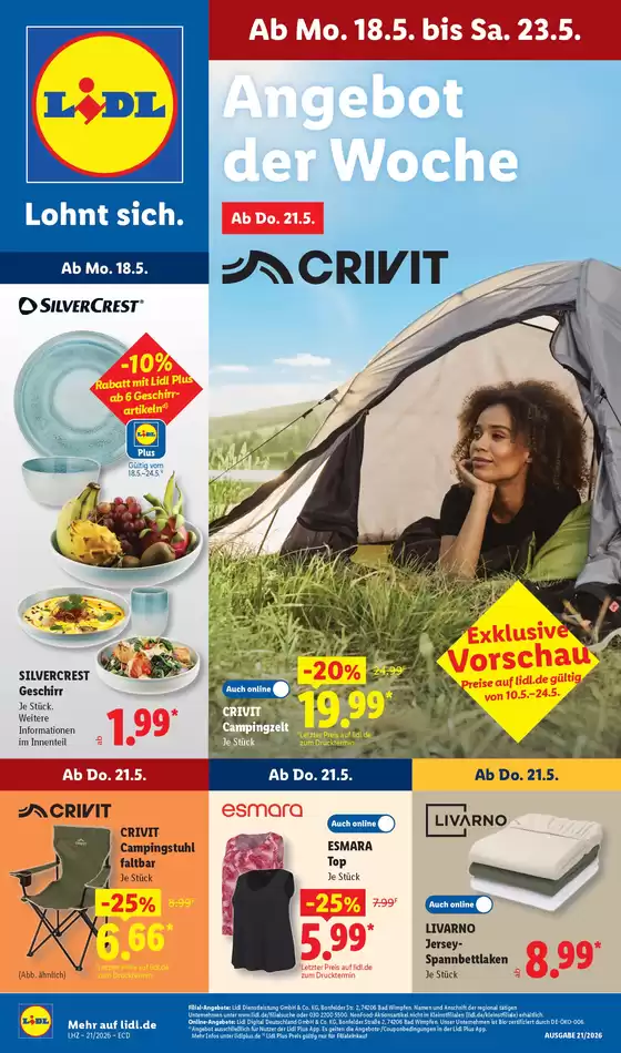 Lidl Katalog | 18.05.2026 23.05.2026 | 2026-05-18T00:00:00.000Z - 2026-05-23T00:00:00.000Z