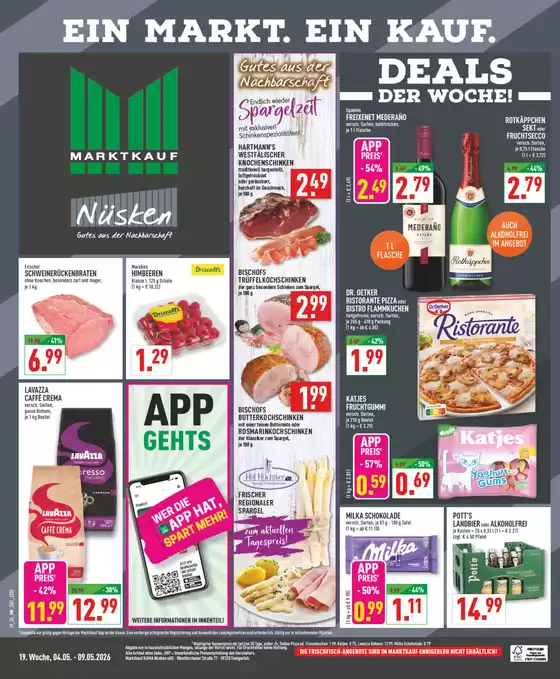 Marktkauf Katalog in Leinburg | Angebote für Schnäppchenjäger | 2026-05-04T00:00:00.000Z - 2026-05-09T00:00:00.000Z