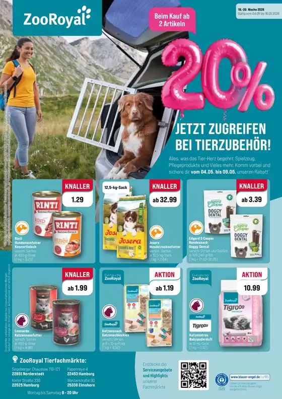 ZooRoyal Katalog in Rothenbuch | ZooRoyal Werbeprospekt HZ 19 20 | 2026-05-04T00:00:00.000Z - 2026-05-16T00:00:00.000Z