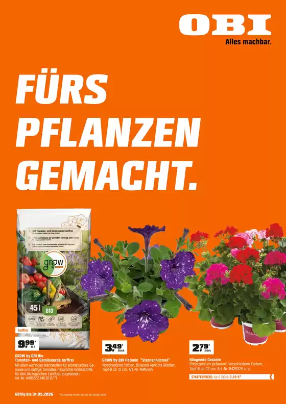 OBI Katalog | FÜRS PFLANZEN GEMACHT. | 2026-05-04T00:00:00.000Z - 2026-05-31T00:00:00.000Z
